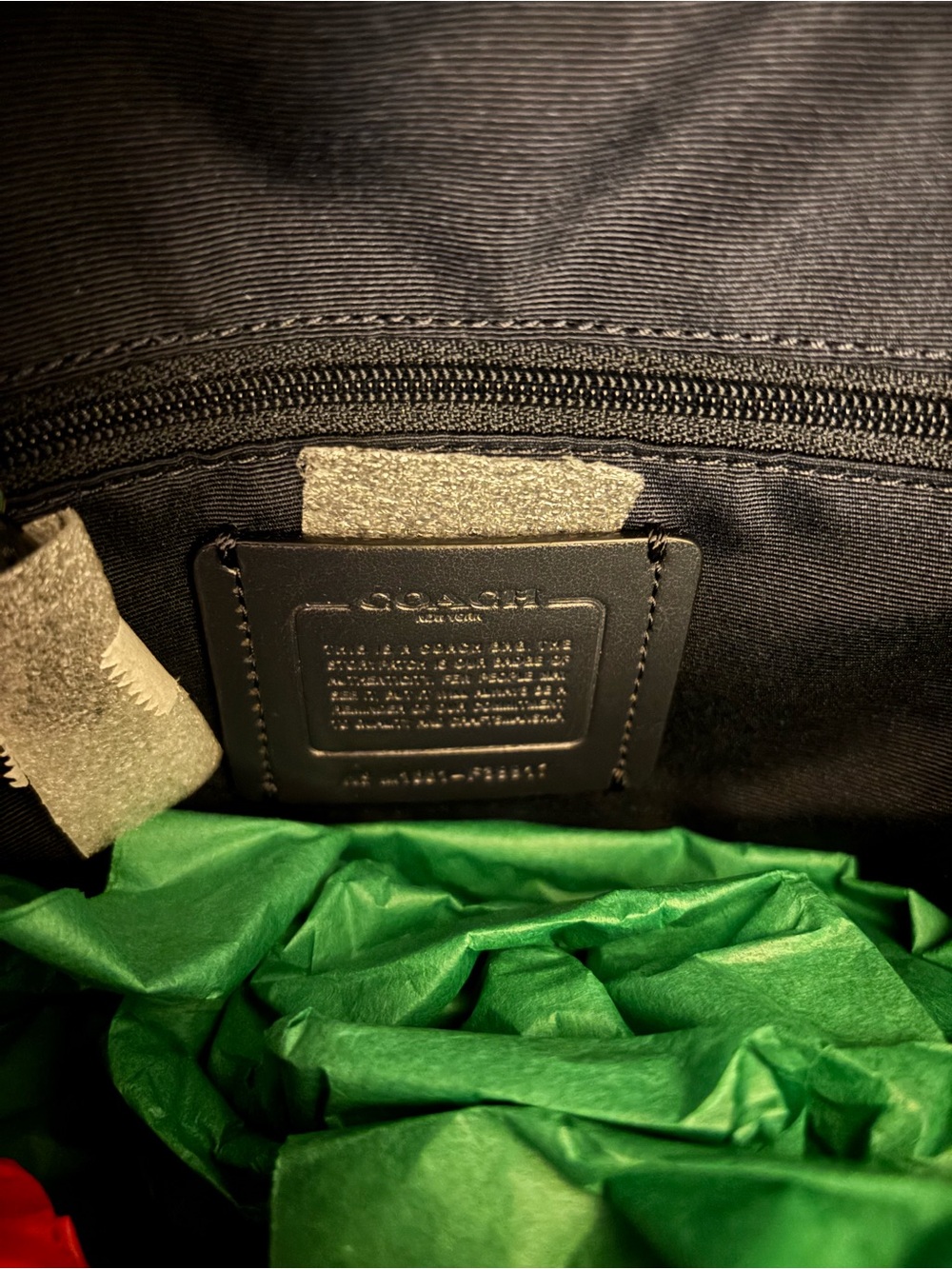 Coach Denim Patchwork Star Mini Backpack - Picture 7 of 7